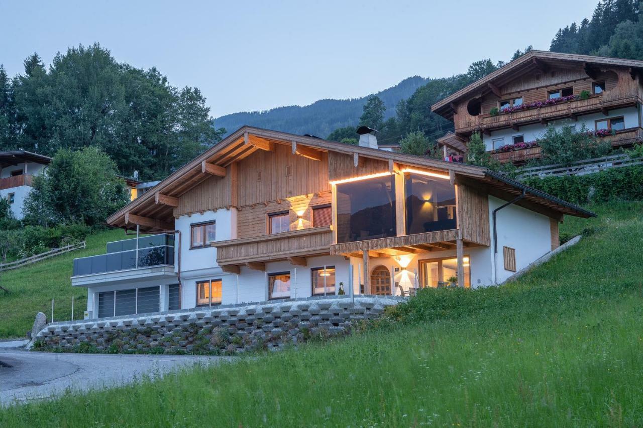 "Chalet Bergzeit" Ferienhaus Mit Sauna & Wellness Fuegenberg Exterior foto
